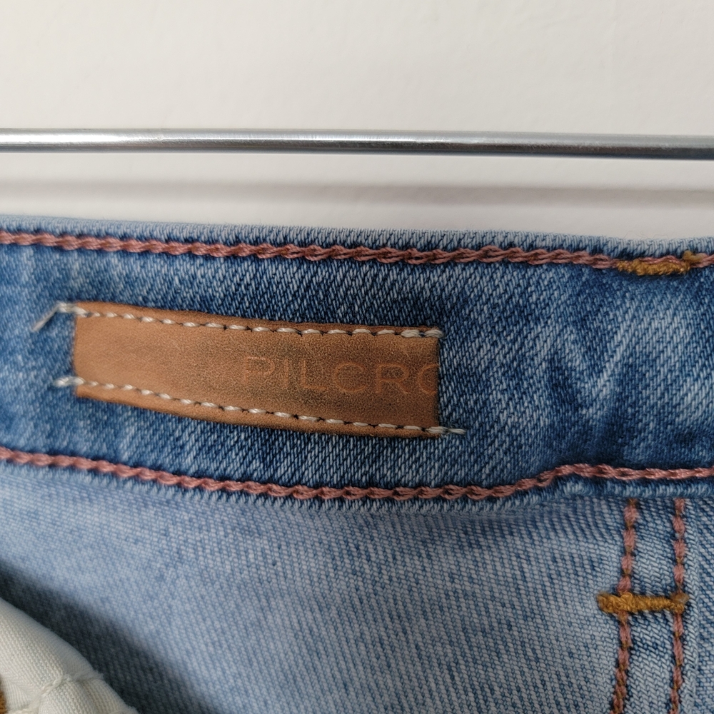 Anthropologie Sky Blue Flare Jeans - Picture 7 of 13